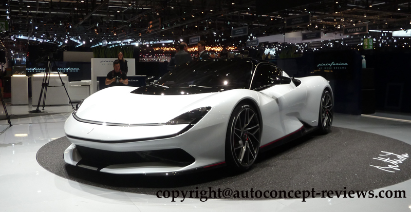 Pininfarina Battista 1900 hp Electric Hypercar 2019